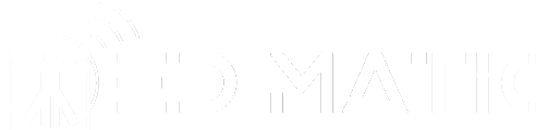 Logo Edmatic bianco